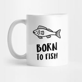 born to fish Mug